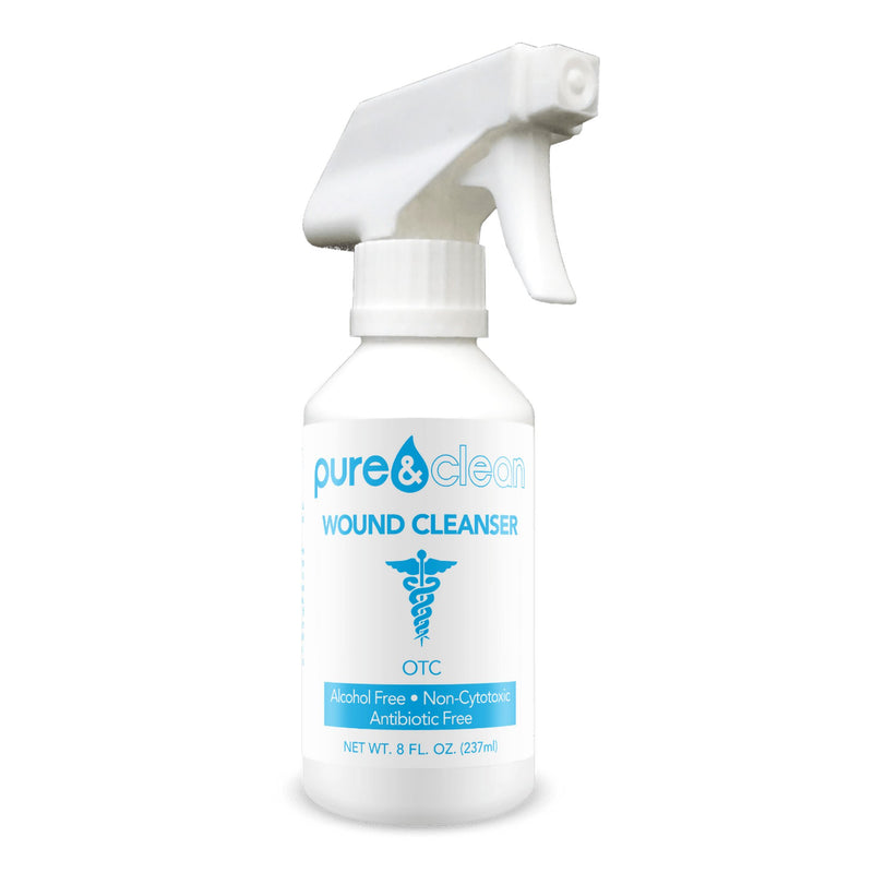 Pure&Clean® Wound Cleanser 8 oz. Spray Bottle NonSterile Antimicrobial (1046002_BT) 1/BT
