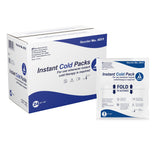 Dynarex® Instant Cold Pack General Purpose One Size Fits Most 4 X 5 Inch Plastic / Calcium Ammonium Nitrate / Water Disposable (876698_CS) 24/CS