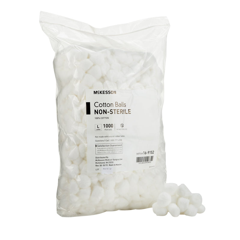 McKesson Cotton Ball Large NonSterile (980220_CS) 2000/CS
