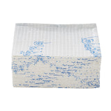 McKesson Procedure Towel 13 W X 18 L Inch White / Blue Cartoon Toes NonSterile (1069101_CS) 500/CS