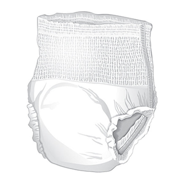McKesson Unisex Adult Absorbent Underwear Pull On with Tear Away Seams Medium Disposable Heavy Absorbency (1123835_CS) 80/CS