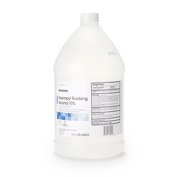 McKesson Brand Antiseptic Isopropyl Alcohol Topical Liquid 1 gal. Bottle (350600_CS) 4/CS