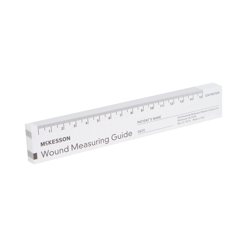 McKesson Wound Measuring Guide 6 Inch Length Paper NonSterile (871649_PD) 1/PD