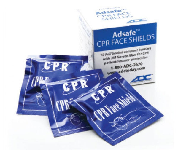 Adsafe™ CPR Face Shield (572513_PK) 10/PK