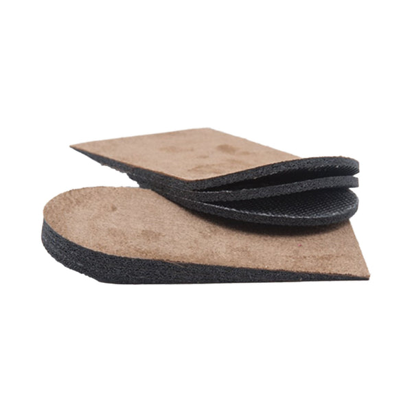 McKesson Heel Lift Leg Lifter Foam Core / Suede Top Female 6 to 6-1/2 / Male 4 to 4-1/2 Passion Mocha (1104493_EA) 1/EA