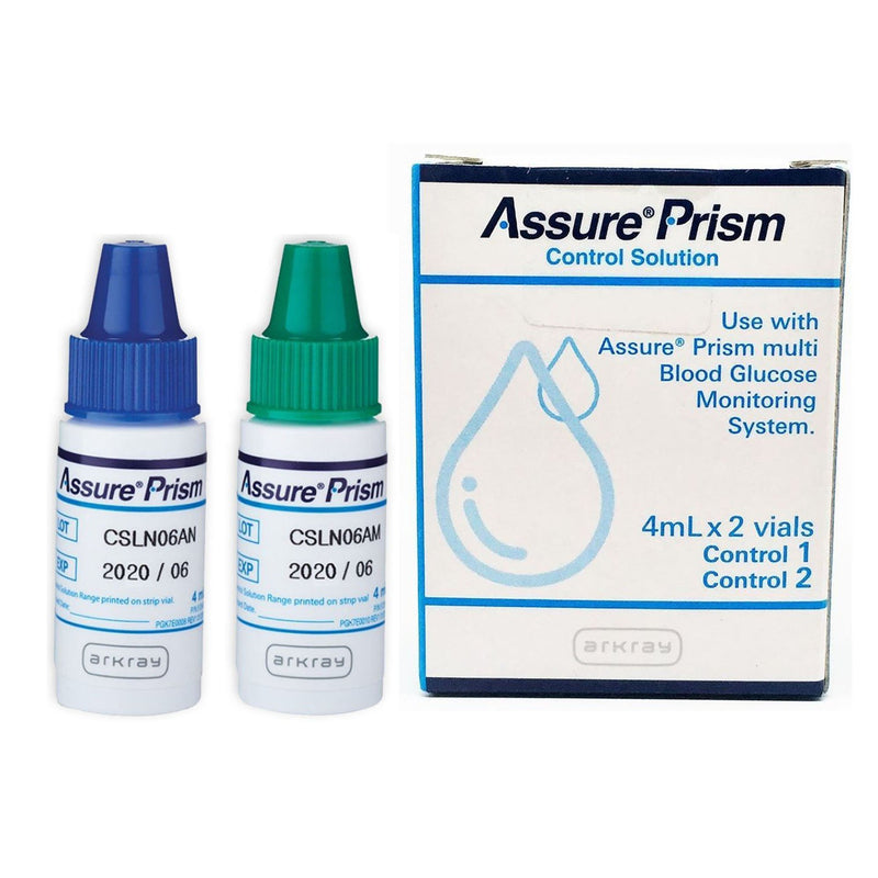 Assure® Prism Diabetes Management Test Control Set Blood Glucose Test 2 Levels (971974_BX) 1/BX