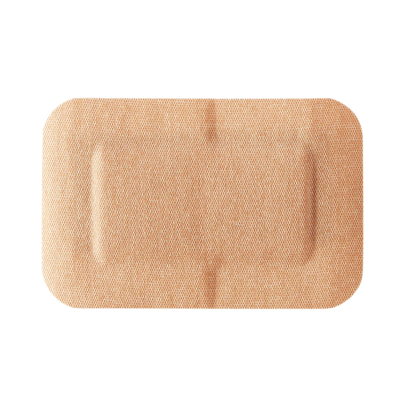 McKesson Adhesive Strip 2 X 3 Inch Fabric Rectangle Tan Sterile (466874_BX) 50/BX