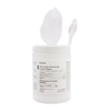 McKesson Surface Disinfectant Premoistened Manual Pull Wipe 160 Count Canister Alcohol Scent NonSterile (880563_BX) 1/BX