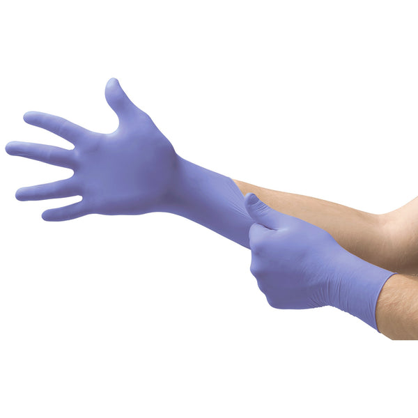 Supreno® SE Exam Glove Small NonSterile Nitrile Standard Cuff Length Textured Fingertips Blue Not Rated (368034_BX) 100/BX