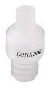 AirLife® Edith 500 Heat and Moisture Exchanger 30 mg H2O/L @ VT 250 mL 0.81 cm H2O @ 30 LPM (954952_EA) 1/EA