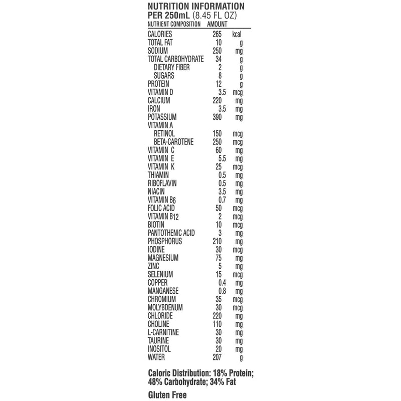Compleat® Original Tube Feeding Formula Unflavored Liquid 8.45 oz. Reclosable Carton (193798_CS) 24/CS