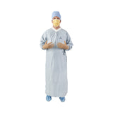Aero Chrome Surgical Gown with Towel X-Large Silver Sterile AAMI Level 4 Disposable (1059361_CS) 30/CS