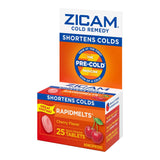 Zicam® Cold and Cough Relief 2X - 1X Strength Tablet 25 per Box (661914_BX) 25/BX