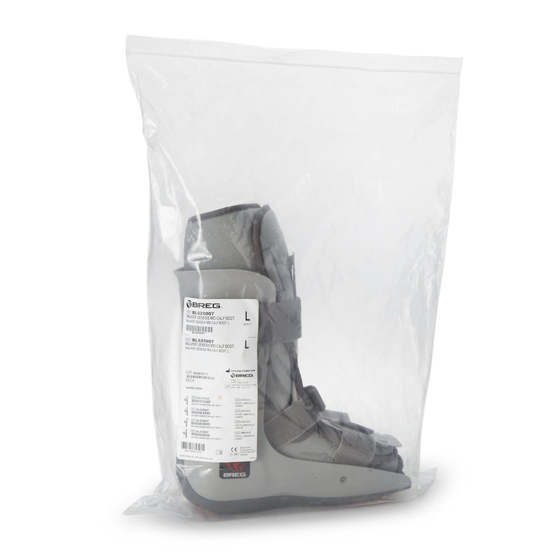 Breg® Genesis Mid-Calf Air Walker Boot Pneumatic Adult Large Mid-Calf (1038529_EA) 1/EA