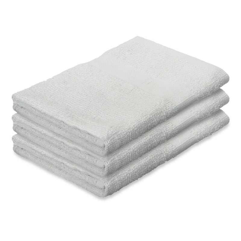 Lew Jan Textile Bath Towel 20 X 40 Inch Cotton White Reusable (1044575_DZ) 12/DZ