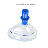 Practi-MASK® CPR Trainer with Training Valve Combo Adult / Child (1070992_EA) 1/EA
