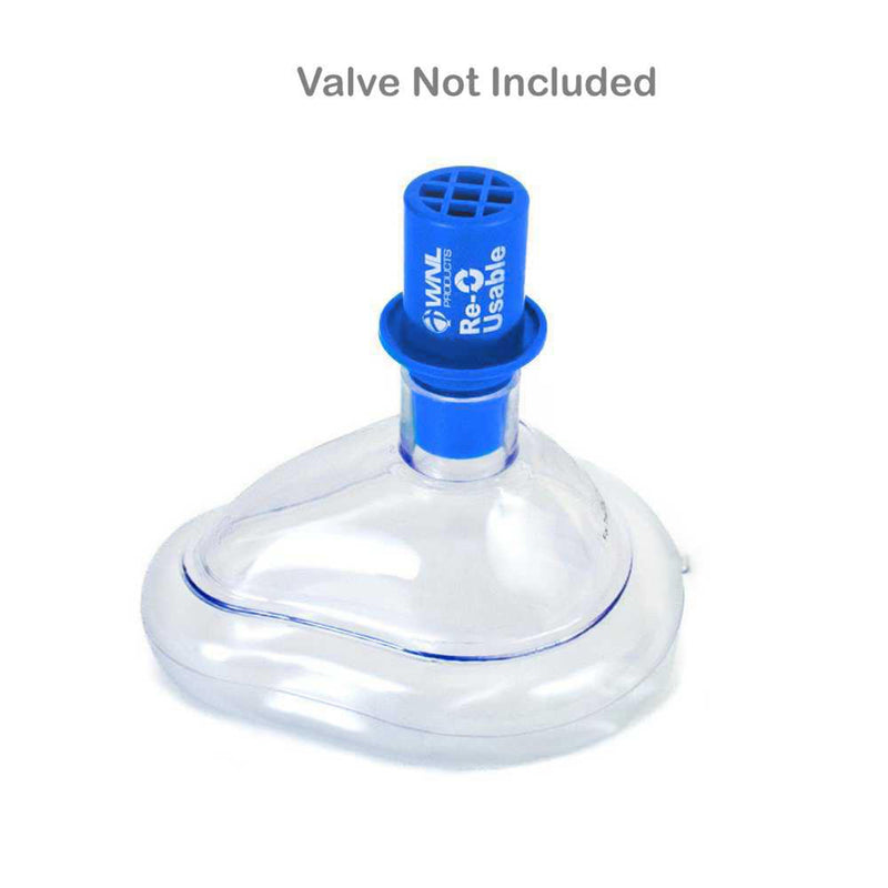 Practi-MASK® CPR Trainer with Training Valve Combo Adult / Child (1070992_EA) 1/EA
