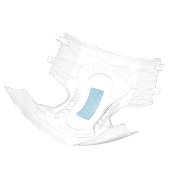 McKesson Unisex Adult Incontinence Brief Medium Disposable Moderate Absorbency (1123841_CS) 96/CS