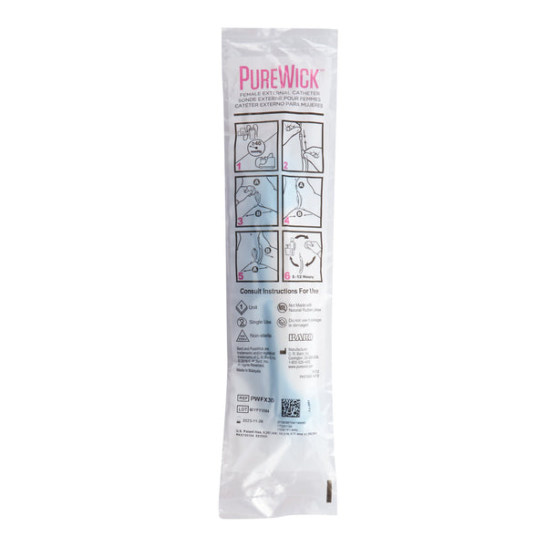 PureWick™ Female External Catheter 10 L X1.5 W Inch (1158749_EA) 1/EA