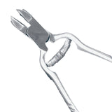 McKesson Nail Nipper Concave Jaw 4-1/2 Inch Length Chrome Covered Stainless Steel (487554_EA) 1/EA