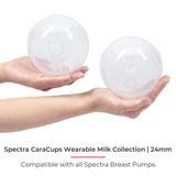 Spectra® CaraCups Wearable Milk Collection Kit For Spectra Breast Pumps (1194093_EA) 1/EA