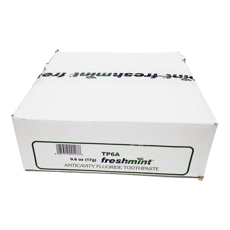 freshmint® Toothpaste Fresh Mint Flavor 0.6 oz. Tube (880996_BX) 144/BX
