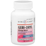 Geri-Dryl Allergy Relief 25 mg Strength Tablet 100 per Bottle (873289_BT) 1/BT
