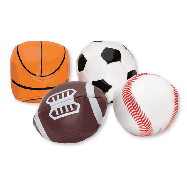 Kids Love Stickers® 24 per Pack Soft Sport Balls Toys 2 Inch (1075224_PK) 24/PK