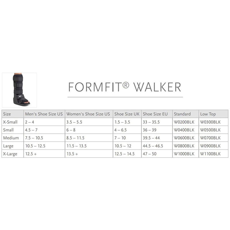 Ossur® FormFit® Walker Boot Non-Pneumatic Adult Medium Short (624356_EA) 1/EA