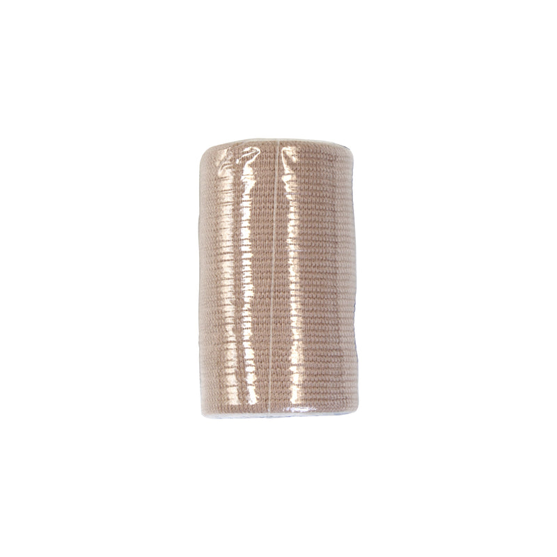 Dynarex® Elastic Bandage 3 Inch X 4-1/2 Yard Clip Detached Closure Tan NonSterile Standard Compression (852209_BX) 10/BX