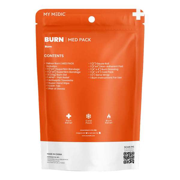 My Medic™ Burn MED PACK First Aid Medical Pack Pouch (1234457_EA) 1/EA
