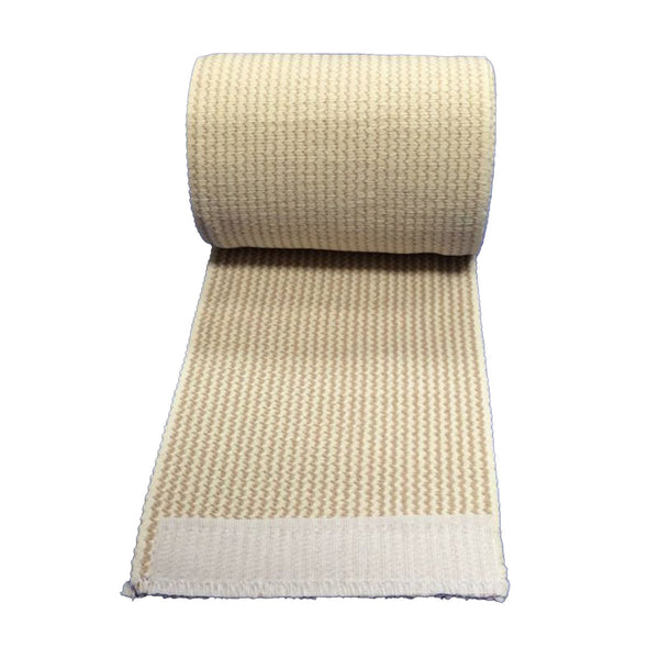 EZe-Band® LF Elastic Bandage 4 Inch X 11 Yard Double Length Double Hook and Loop Closure Tan NonSterile Standard Compression (478270_EA) 1/EA