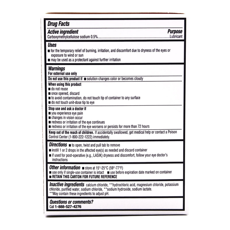 Major Pharmaceuticals Eye Lubricant 30 per Box Eye Drops (1238121_BX) 30/BX