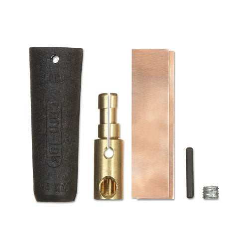 Eaton Crouse-Hinds Cable Connector, Black Male, No 8 to No 4 AWG (627-E1010-62) Each