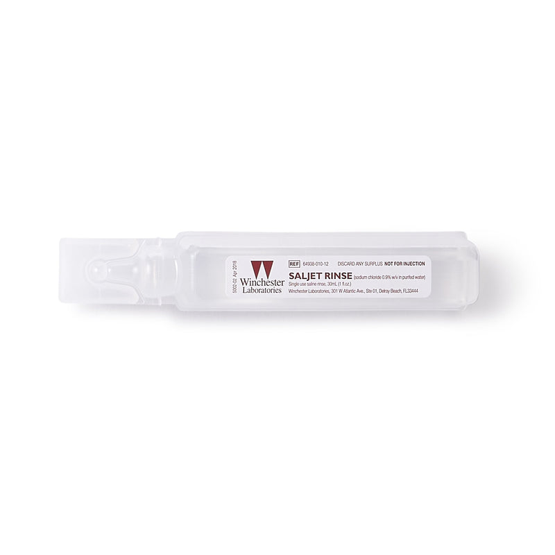 Saljet® Irrigation Solution 0.9% Sodium Chloride, Preservative Free Not for Injection Unit Dose Vial 30 mL (1070988_EA) 1/EA