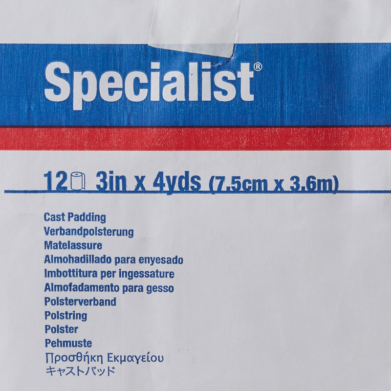 Specialist® Cast Padding Undercast 3 Inch X 4 Yard Cotton / Rayon NonSterile (4893_BG) 12/BG