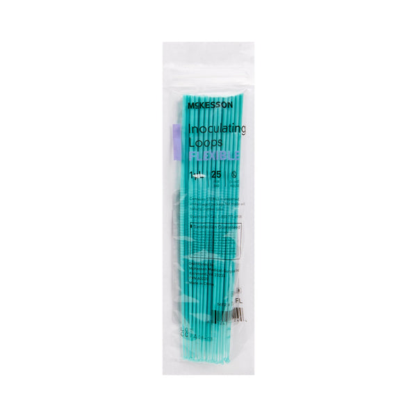 McKesson Inoculating Loop 1 µL High Impact Polystyrene Integrated Handle Sterile (1175306_BG) 25/BG