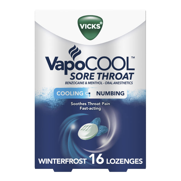 Vicks® VapoCOOL™ Sore Throat Relief Lozenge (1229275_CT) 1/CT