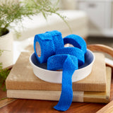 3M™ Coban™ Cohesive Bandage 1 Inch X 5 Yard Self-Adherent Closure Blue NonSterile Standard Compression (222000_CS) 30/CS