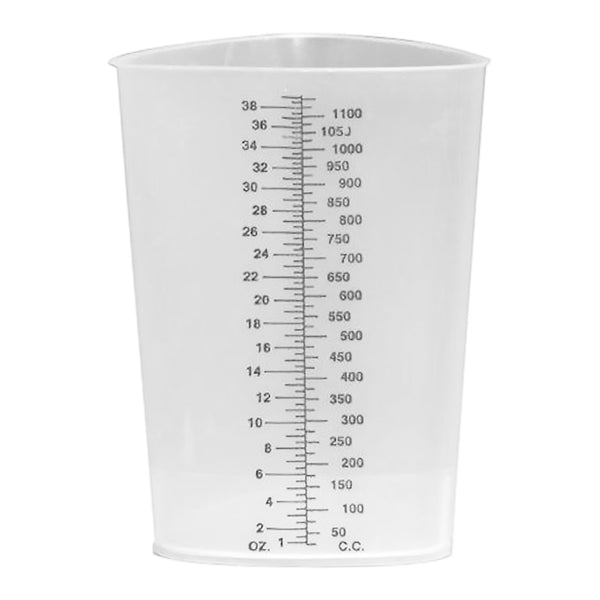 Plasti-Grad® Graduated Beaker Triangular Polypropylene 1,200 mL (320504_CS) 200/CS