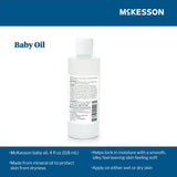 McKesson Baby Oil 4 oz. Bottle Scented Oil (864689_CS) 96/CS