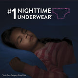 GoodNites® Female Youth Absorbent Underwear Pull On with Tear Away Seams Large Disposable Heavy Absorbency (1184211_CS) 44/CS