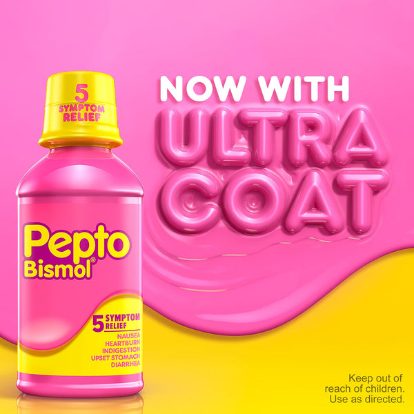 Pepto Bismol® Anti-Diarrheal 262 mg Strength Liquid 8 oz. (257710_EA) 1/EA