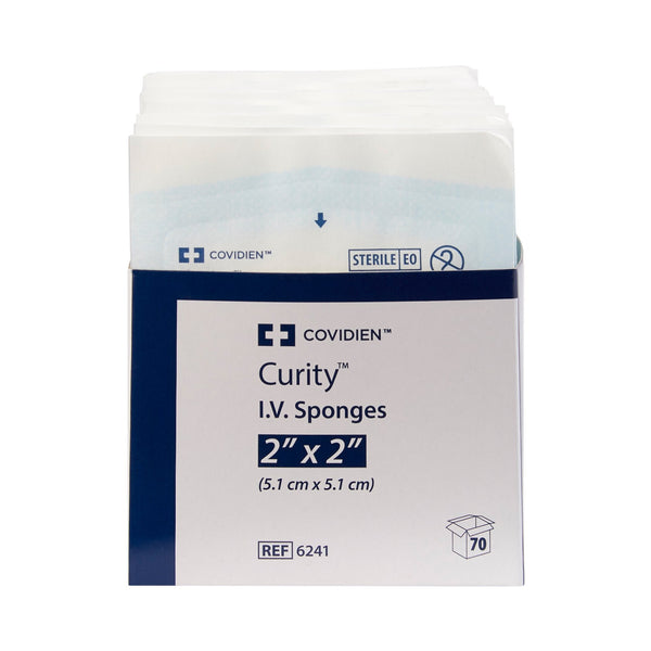 Curity™ I.V. Sponge 2 X 2 Inch 6-Ply Sterile 2 per Pack (235378_CS) 700/CS
