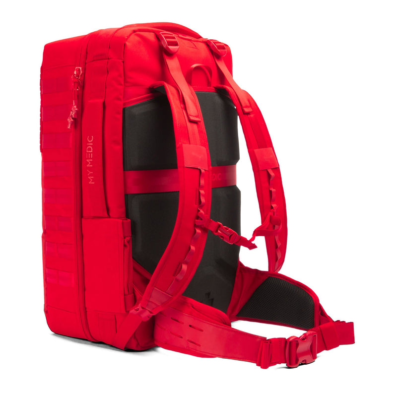 My Medic™ The MEDIC Pro First Aid Kit 10 Person Red Nylon Backpack (1207727_EA) 1/EA