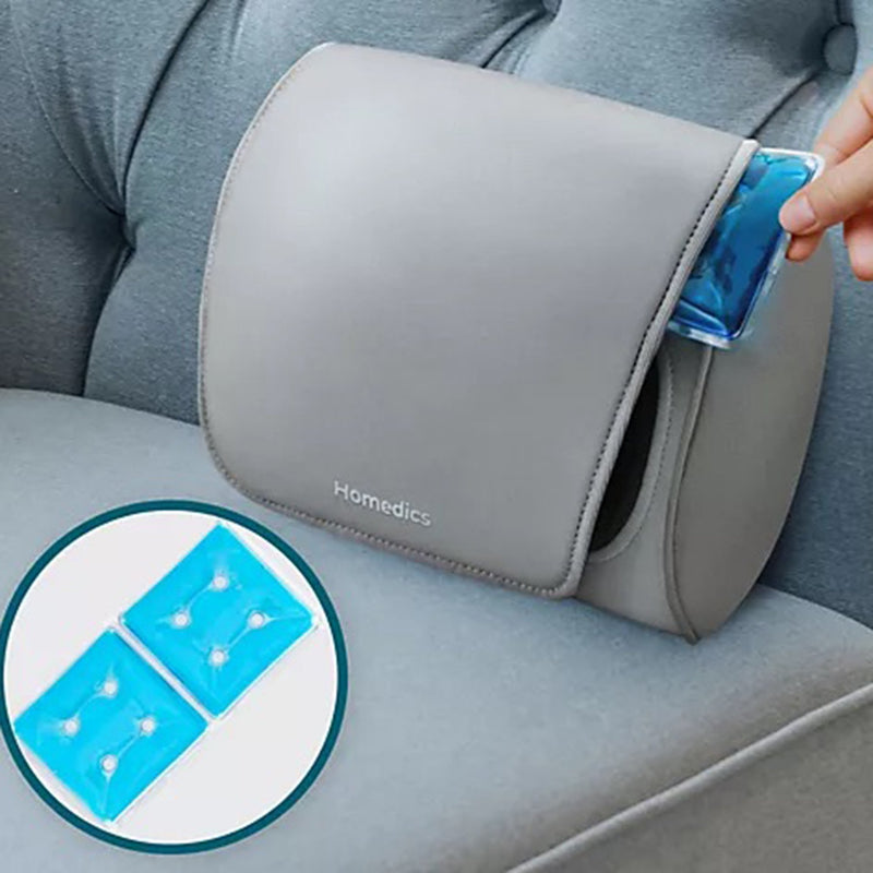 HoMedics® Shiatsu Massage Pillow with Hot & Cold 3.94 X 8.66 X 12.99 Inch (1253813_EA) 1/EA