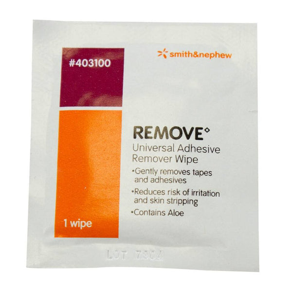 Remove™ Adhesive Remover Wipe 1 per Pack (211501_BX) 50/BX