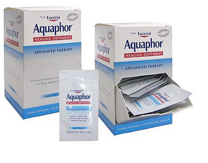 Aquaphor® Advanced Therapy Hand and Body Moisturizer 0.9 Gram Individual Packet Unscented Ointment (724984_PK) 144/PK
