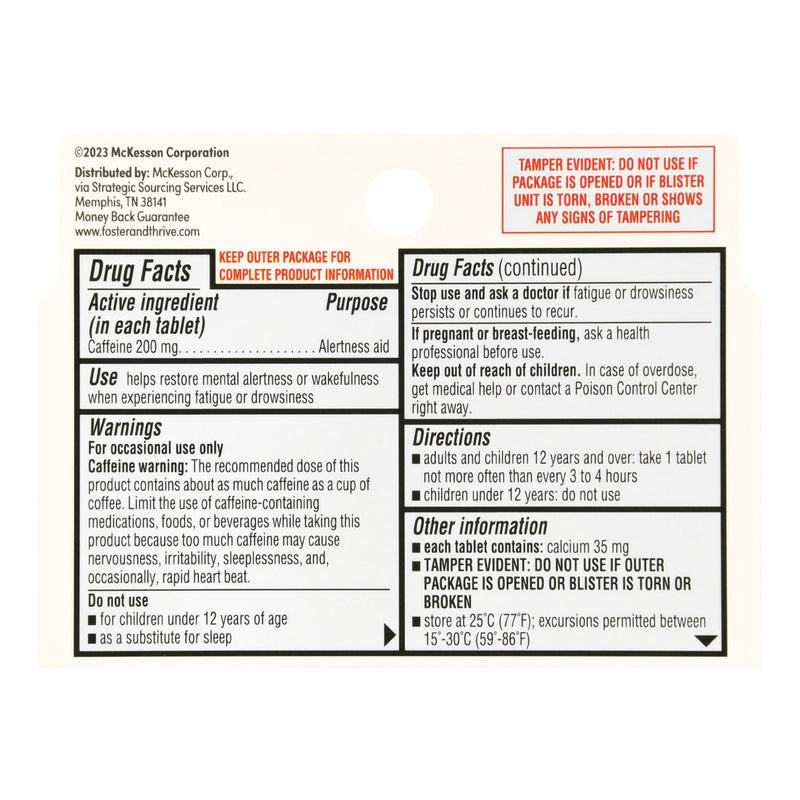 Foster & Thrive™ Stimulant 200 mg Strength Tablet (1238992_BX) 1/BX