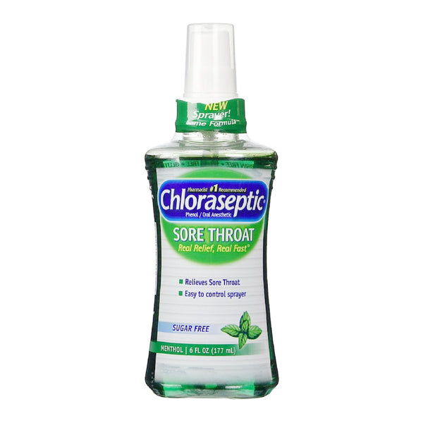 Chloraseptic® Sore Throat Relief 1.4% Strength Oral Spray 6 oz. (257706_EA) 1/EA
